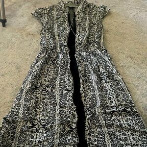 Anthropologie Maeve paisley print midi dress